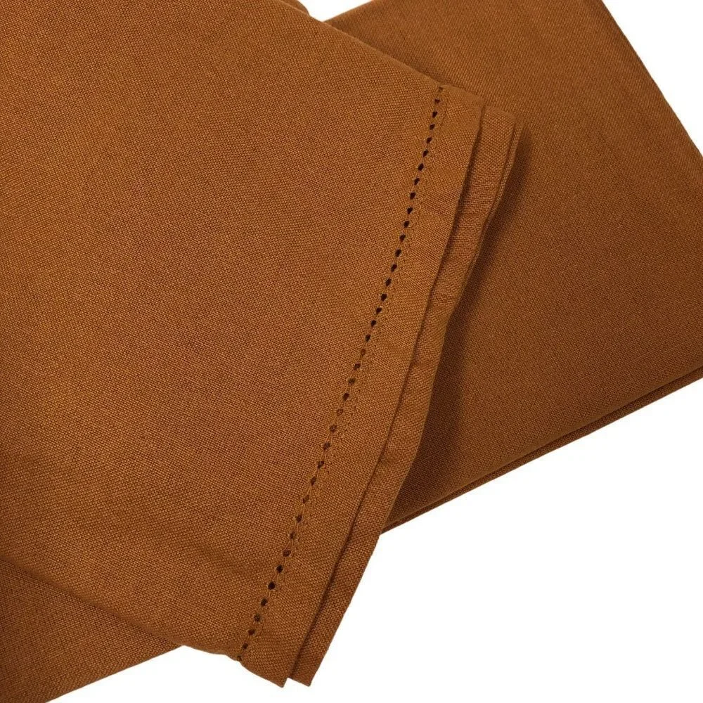 HEMSTITCH TABLE CLOTH 60x84‎ OBLONG/OVAL NEW WITH TAG